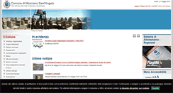 Desktop Screenshot of comune.mosciano.te.it